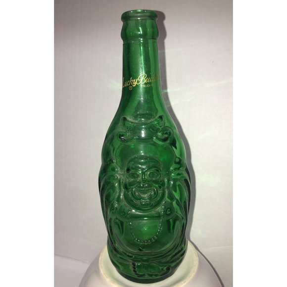Other Lucky Buddha Beer 12oz Bottle Green Glass Altar Sh Poshmark